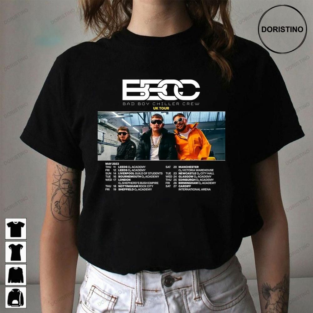 Bbcc Bad Boy Chiller Crewuk Tour 2023 Awesome Shirts